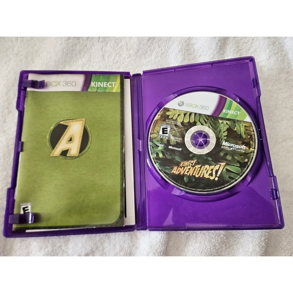 Kinect Adventures! Xbox 360 CIB With Booklet